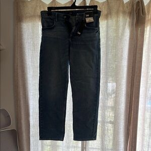 Lee Blue Straight-Leg Jeans Durable Denim